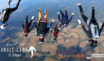 Level Up Angle Camp - Skydive Stockholm