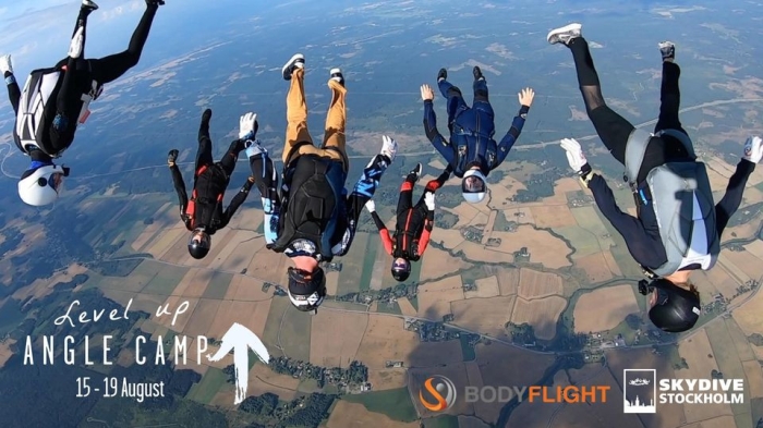 Level Up Angle Camp - Skydive Stockholm