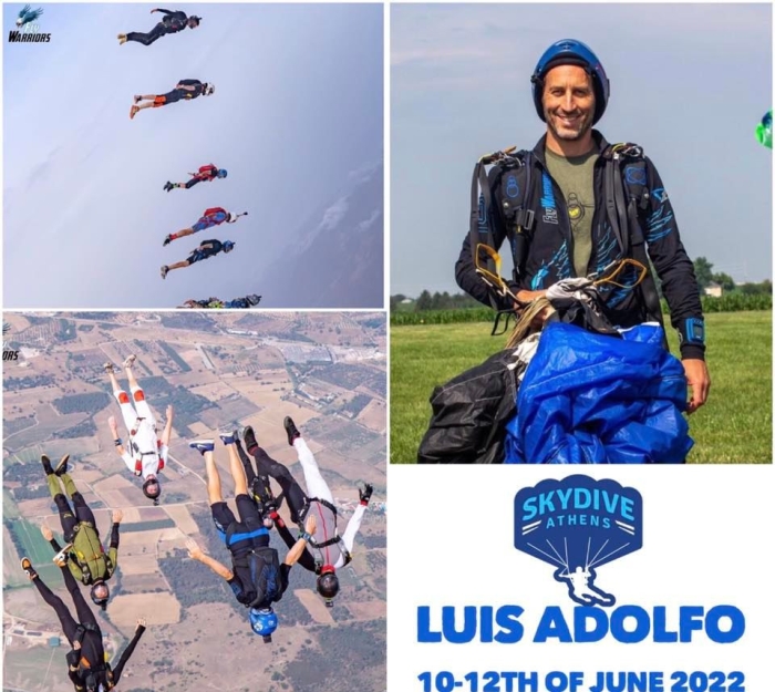 LUIS ADOLFO AT SKYDIVE ATHENS