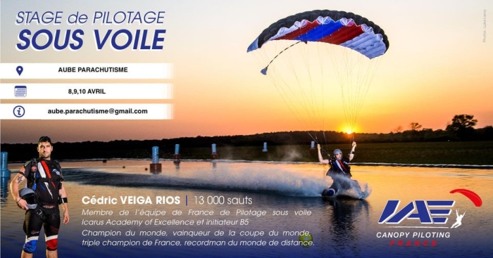 Stage sous-voile avec Cedric Veiga Rios Level 2