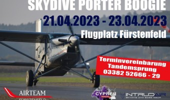 Skydive Porter Boogie Frühjahr 2023